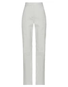 ERIKA CAVALLINI ERIKA CAVALLINI WOMAN PANTS BEIGE SIZE 8 LINEN, VISCOSE, ELASTANE,13665984TB 3