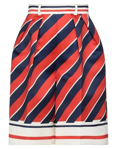 Elisabetta Franchi Woman Shorts & Bermuda Shorts Red Size 4 Polyester