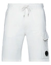C.p. Company Shorts & Bermuda Shorts In White