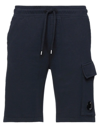 C.p. Company Shorts & Bermuda Shorts In Dark Blue