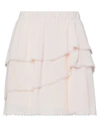 Soallure Mini Skirts In Pink