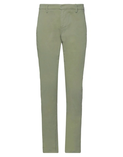 Dondup Pants In Light Green