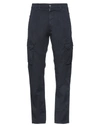 Grey Daniele Alessandrini Pants In Dark Blue