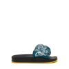 La Doublej Treccia Knotted-strap Rubber Slides In Ionic