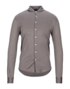 Barba Napoli Shirts In Dove Grey