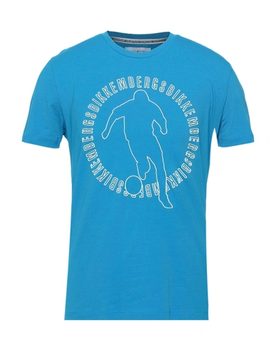 Bikkembergs T-shirts In Blue