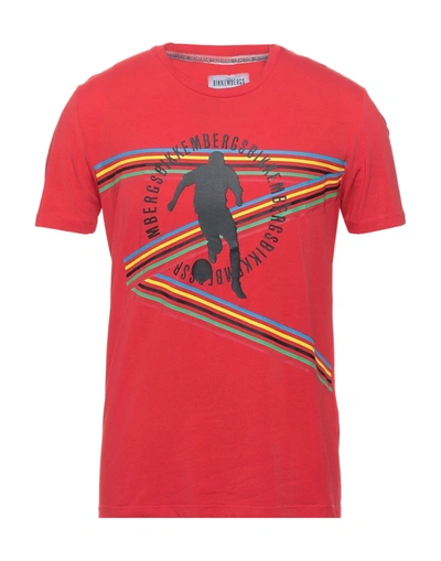Bikkembergs T-shirts In Red