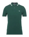 Fred Perry Polo Shirts In Green