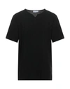 C. 9. 3 T-shirts In Black