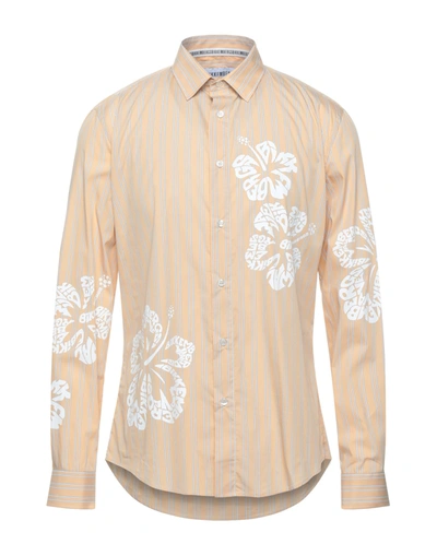 Bikkembergs Shirts In Beige