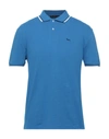 Harmont & Blaine Polo Shirts In Blue