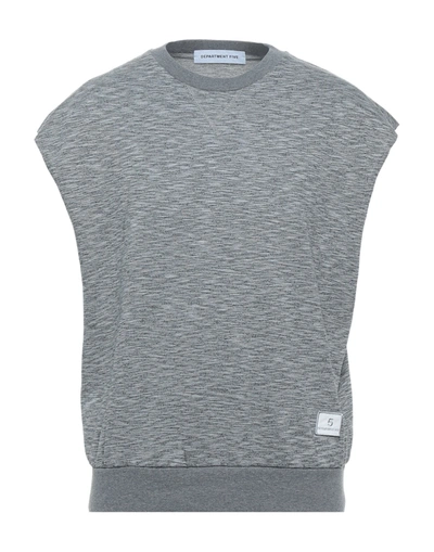 Department 5 Sweatshirts In Grey