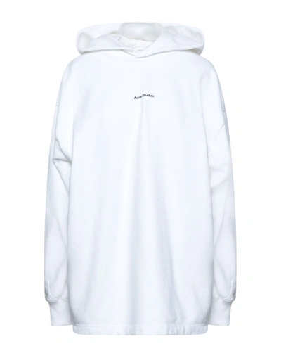 Acne Studios Sweatshirts In White