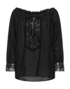 True Royal Blouses In Black
