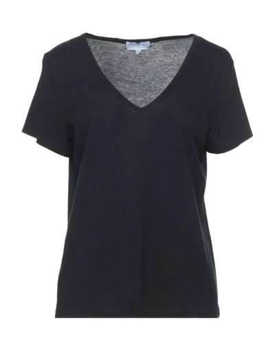 Michael Stars T-shirts In Black