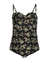 Red Valentino Tops In Black