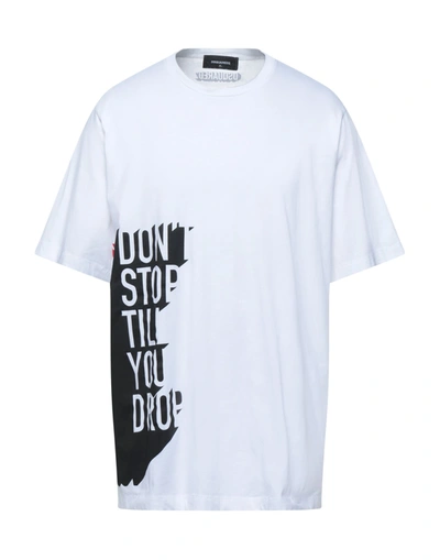 Dsquared2 T-shirts In White