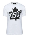 Dsquared2 T-shirts In White