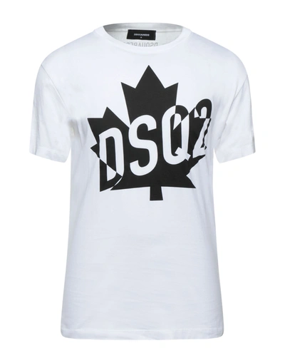 Dsquared2 T-shirts In White