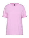 Pieces T-shirts In Purple