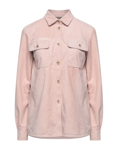 Armani Collezioni Shirts In Pink