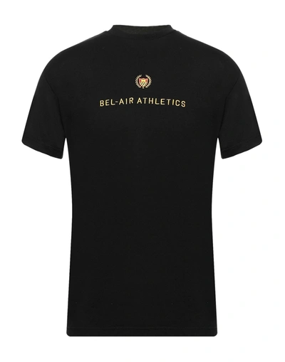 Bel-air Athletics T-shirts In Black