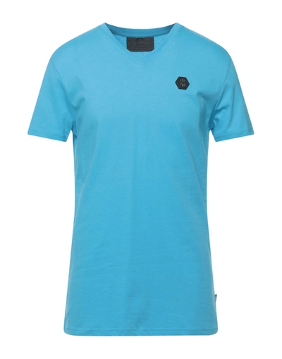 Philipp Plein T-shirts In Blue