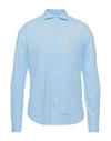 Tintoria Mattei 954 Shirts In Sky Blue