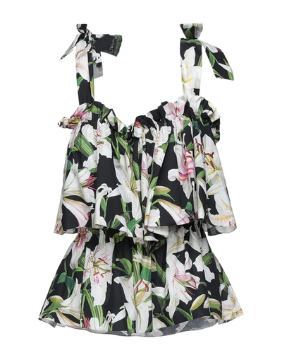 Dolce & Gabbana Tops In Black