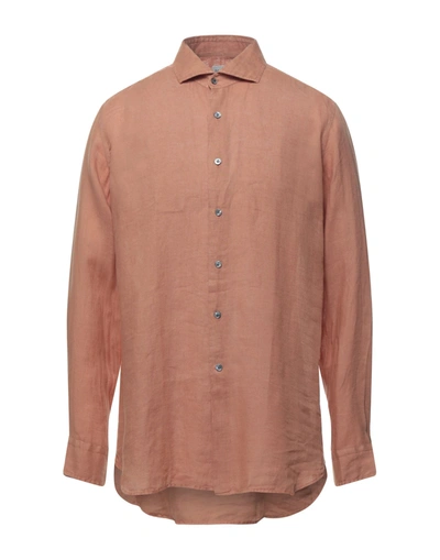 Bagutta Shirts In Beige