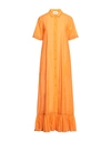 Be Blumarine Long Dresses In Orange