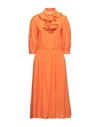 Be Blumarine Midi Dresses In Orange