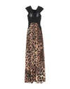 Just Cavalli Long Dresses In Black