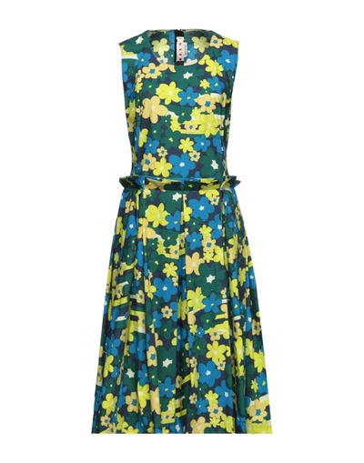 Marni Midi Dresses In Yellow