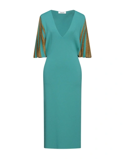 Circus Hotel Midi Dresses In Green