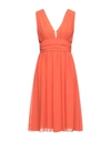 Nina 14.7 Midi Dresses In Orange