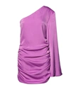 Cinqrue Short Dresses In Purple