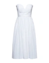 Les Prairies De Paris Midi Dresses In White