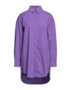 Alexandre Vauthier Short Dresses In Purple
