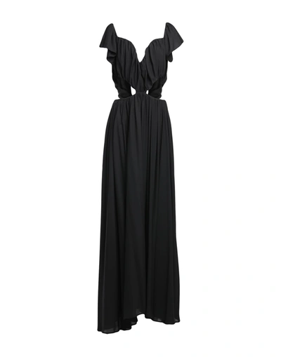 Giulia N Long Dresses In Black