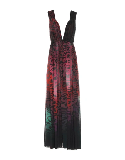 Just Cavalli Long Dresses In Black