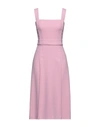 DOLCE & GABBANA DOLCE & GABBANA WOMAN MIDI DRESS PINK SIZE 12 VISCOSE, ACETATE, ELASTANE,15165143KQ 2