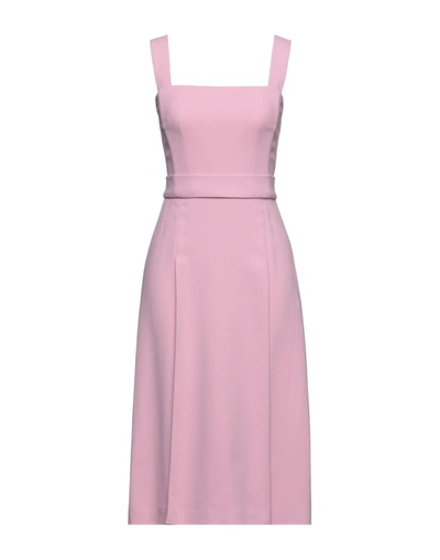 Dolce & Gabbana Midi Dresses In Pink