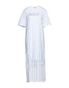 Msgm Long Dresses In White