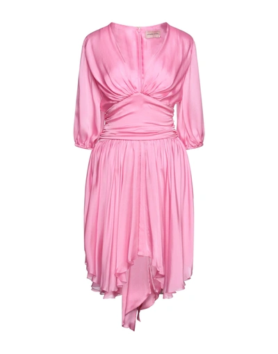 Alexandre Vauthier Short Dresses In Pink