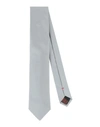 Fiorio Man Ties & Bow Ties Grey Size - Silk In Grey