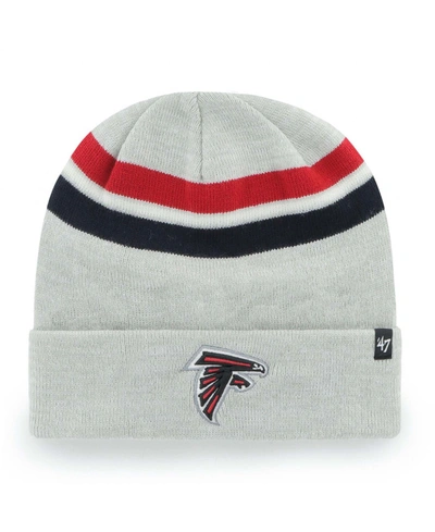 47 Brand Men's Gray Atlanta Falcons Monhegan Cuffed Knit Hat