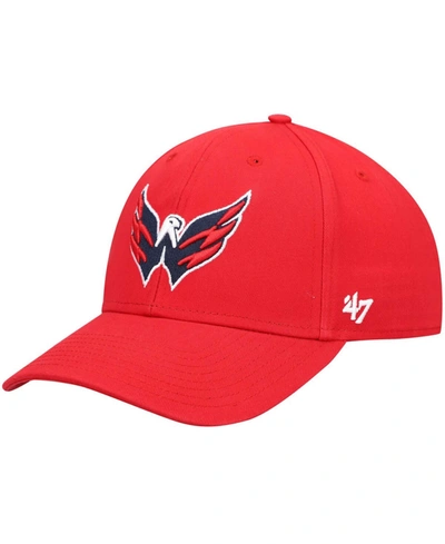 47 Brand Men's Red Washington Capitals Legend Mvp Adjustable Hat