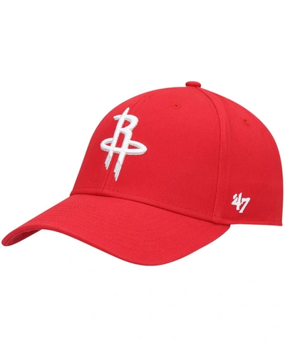 47 Brand Men's Red Houston Rockets Legend Mvp Adjustable Hat