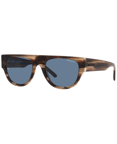 Arnette Unisex Sunglasses, An4293 Gto 53 In Tie-dye Brown